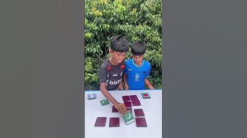 Sultan of Shawon jr. spelen een geweldig geheugenspel. #grappig #shorts #funwithbrotherz