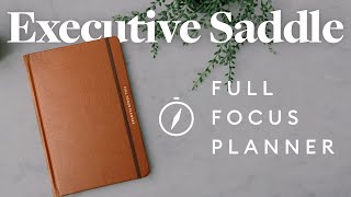 A Look Inside The Saddle Executive Full Focus Planner