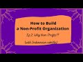 Ep 2: Why Non-Profits??? (“How to Build a Non-profit Organization” series)