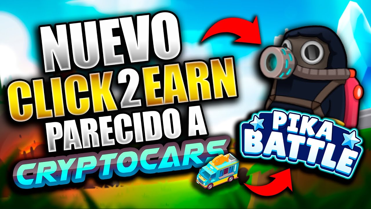 NUEVO JUEGO NFT PARECIDO A CRYPTO CARS 🤑 PODRAS JUGAR GRATIS 🔥 PIKA BATTLE