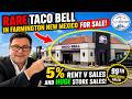 Rare Taco Bell in Farmington New Mexico for sale! || 5% rent V sales and huge store sales? ||