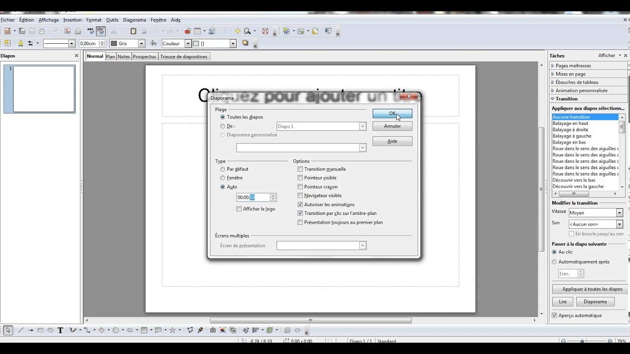 Comment Faire Tourner Un Diaporama En Boucle Youtube