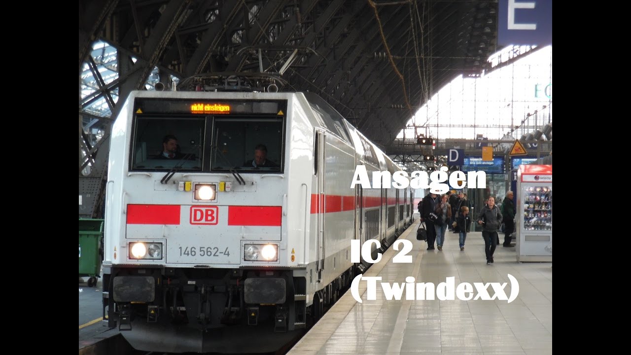 Ansagen aus dem IC 2 Doppelstock (Twindexx)