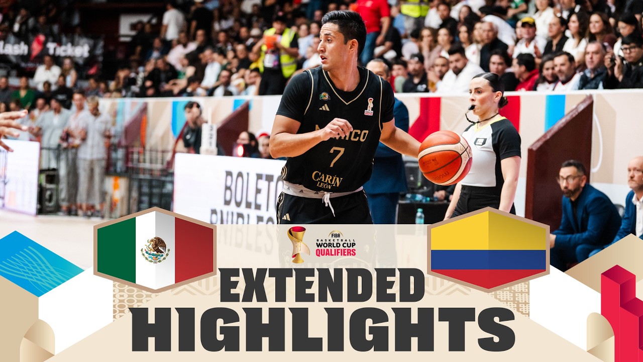 Mexico 🇲🇽 v Colombia 🇨🇴 | Extended Highlights | FIBA Basketball World Cup 2027 Americas Qualifiers