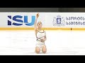 アナスタシア・グバノワ トリアレティ杯2025 FS+Interview Anastasiia GUBANOVA