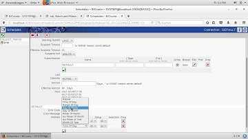 Tutorial 9: More time scheduling options