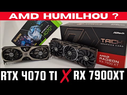 RX 7900 XT vs RTX 4070 Ti ? A DIFERENÇA É GRANDE ! NÃO SE ENGANE