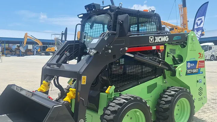 รถตักเอนกประสงค์ ไร้คนขับ พลังงานไฟฟ้า100% skid steer loader xcmg by OCR