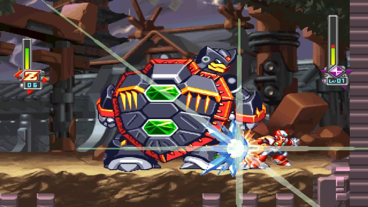 록맨 X6 - 제로 100% 런 1(실수 많음)