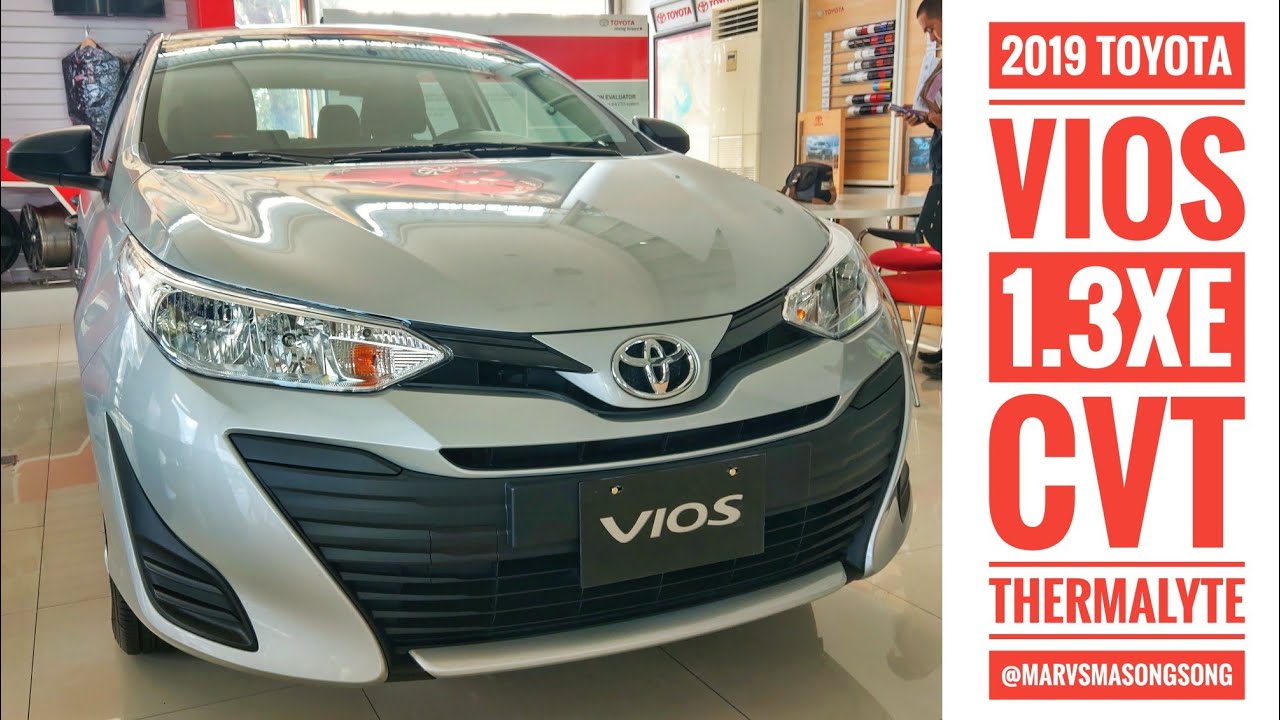 Toyota Vios 1 3 Xe Cvt Thermalyte Philippines