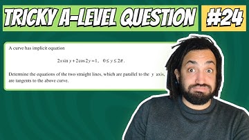 Can you solve this A* Implicit Differentiation question???