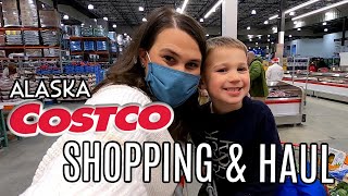 Alaska Costco Shopping | Prices $$$ and Haul | Food Storage Prepping