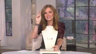 Glenn Lehrer Six Star Cut Gemstone & Diamond Accent on QVC