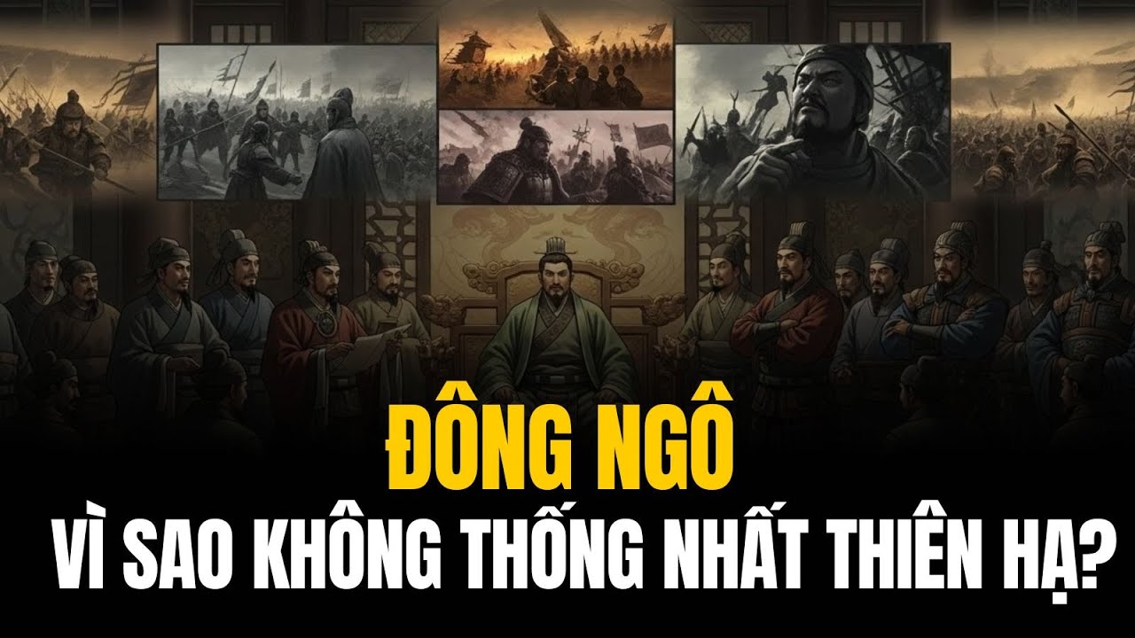Đông Ngô nhân tài không kém, vì sao vẫn không thống nhất thiên hạ?