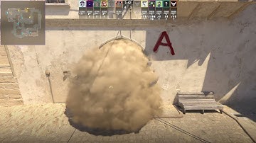 How to smoke connector on mirage in CS2