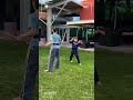 Epic Weapons Battle! ⚔️🔥 3-Sectional Staff vs. Bokken! #karate #weapons