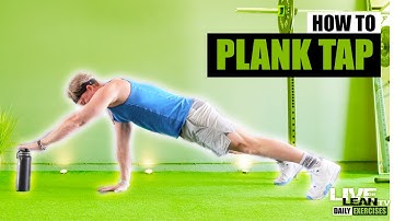 How To Do A STRAIGHT ARM PLANK TAP | Exercise Demonstration Video and Guide