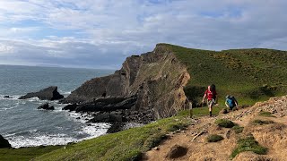 Hiking the south west costal path from barnstable to port Isaac￼￼￼