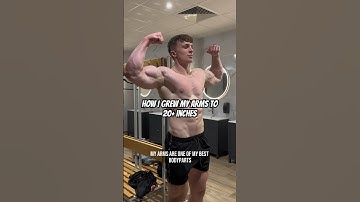 How I Grew my Arms to 20+ Inches #armworkout