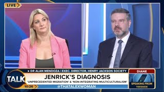 Dr Alan Mendoza examines 'unprecedented migration' and its impact on multiculturalism on TalkTV