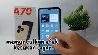 Cara Memunculkan Efek Ketukan Layar Di Hp Itel A70