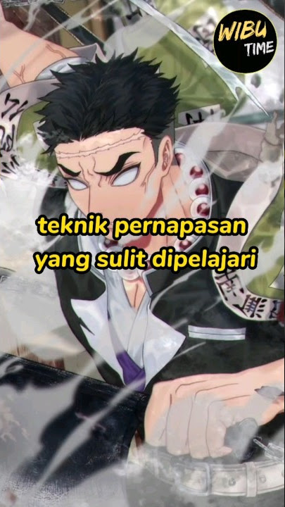 teknik pernapasan yang sulit dipelajari. #anime #hashira #kimetsunoyaiba #tanjiro #gyomei#shorts#fyp