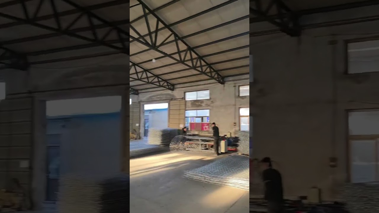 New type Fully automatic gabion wire mesh machine