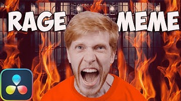 How to Make Rage Meme Effect in Davinci Resolve