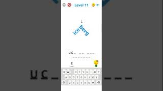 Dingbats level 11 walkthrough solution | Dingbats answer gameplay | Word trivia screenshot 4