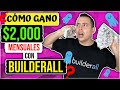 💰Como Gano 2000 Dólares MENSUALES con Builderall - Gano Dinero con BUILDERALL (2022)