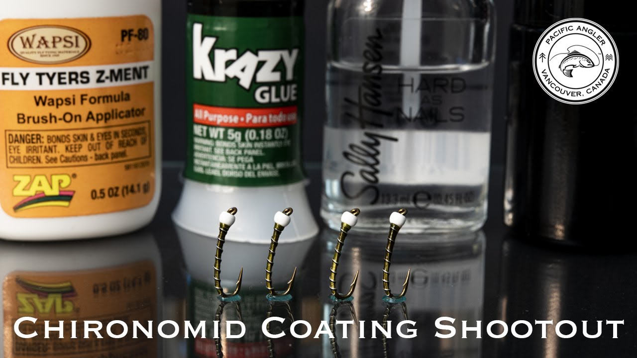 BEST GLUE FOR FLY TYING? // Chironomid Coating Shootout 