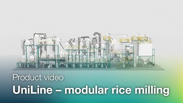 UniLine - Modular rice milling line