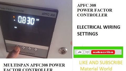 #multispan #apfc308 #apfcpanel #electrical  #plc #electricalpanel #multispanapfc #power factor