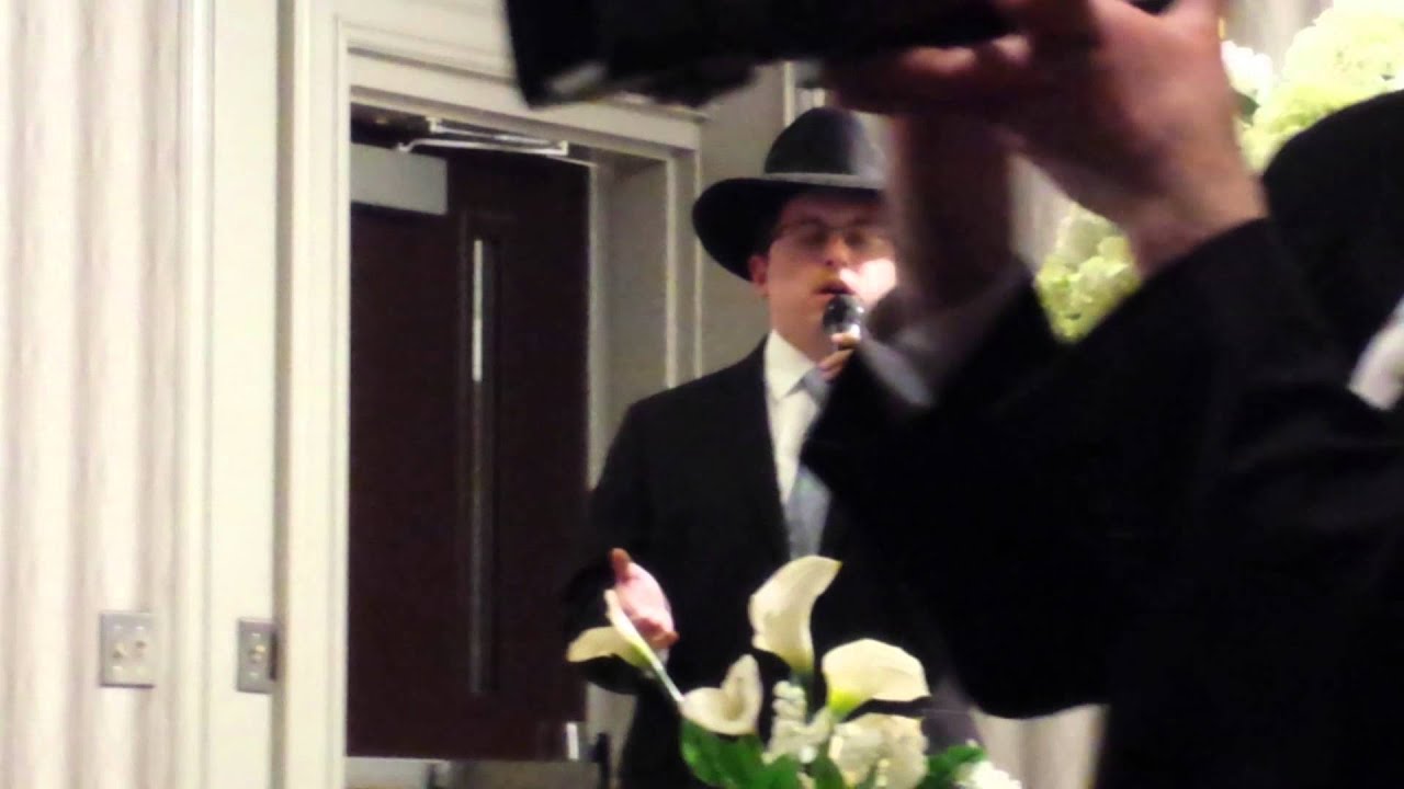 Gobbie Cohn sings Mi Adir at Chupah 2-18-14