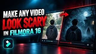 Make Any Video Look SCARY in Filmora 16 screenshot 4