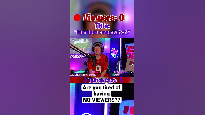 How to get viewers on Twitch… (watch what the chat says at the end lol) #SHORTS