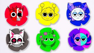 GUESS which Sprunki character will come out of the cubes | All Sprunki Retake OC | Sprunki Cubes DIY
