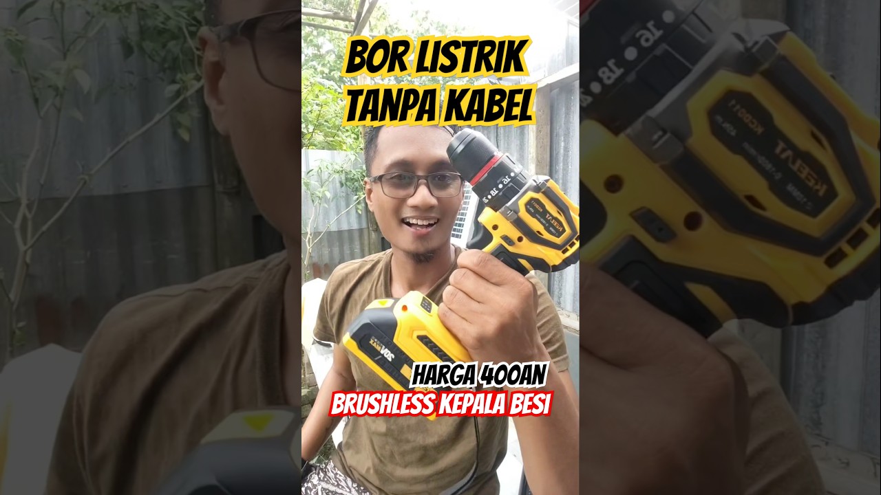 bor listrik cordless tanpa kabel 