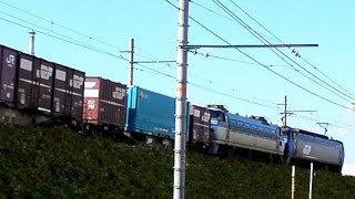 2016.12.17 JR貨物 2077レ EF200-6+ムドEF66-119 尼崎-吹田間