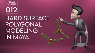 Hard surface Polygonal 3D Modeling in Maya | Tutorial 12 | HD