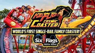 KID FLASH™ Cosmic Coaster is now open at Six Flags Fiesta Texas
⚡KID FLASH™ Cosmic Coaster is waiting for you! Race your friends as you cross over and under each other a dozen times. You wont find another experience like this in Texas!
The worlds first single-rail family racing coaster is now open at #SixFlagsFiestaTexas.
SUBSCRIBE for the latest news, special features, and surprises!
Like us on Facebook: https://bit.ly/37u3Z48
Follow us on Twitter: https://bit.ly/3DOEV4e
Follow us on Instagram: https://bit.ly/3xgnXdF
#KIDFLASHCosmicCoaster #MySixFlags KID FLASH™ Cosmic Coaster is now open at Six Flags Fiesta Texas