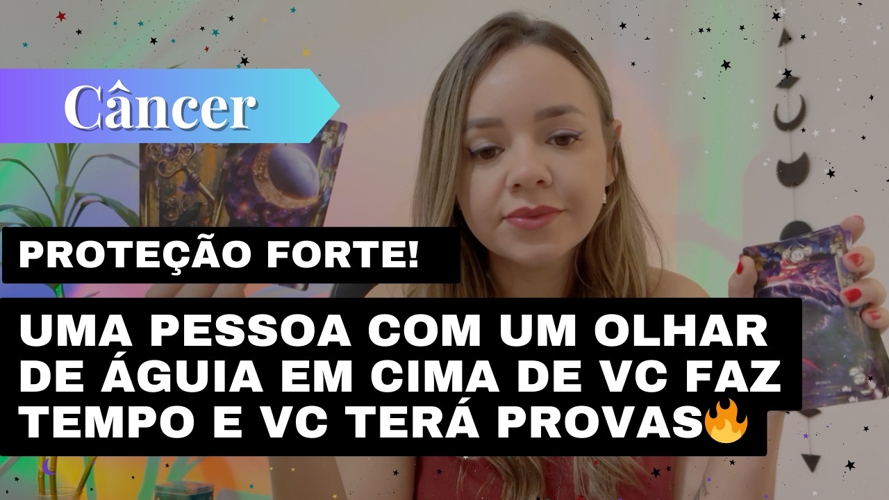 CÂNCER✨MARÇO✨COM UM OLHAR DE ÁGUIA EM CIMA DE VC FAZ TEMPO E VC TERÁ PROVAS🔥PROTEÇÃO FORTE! 