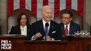 WATCH: Biden urges GOP to overcome politics on immigration reform | 2024 State of the Union