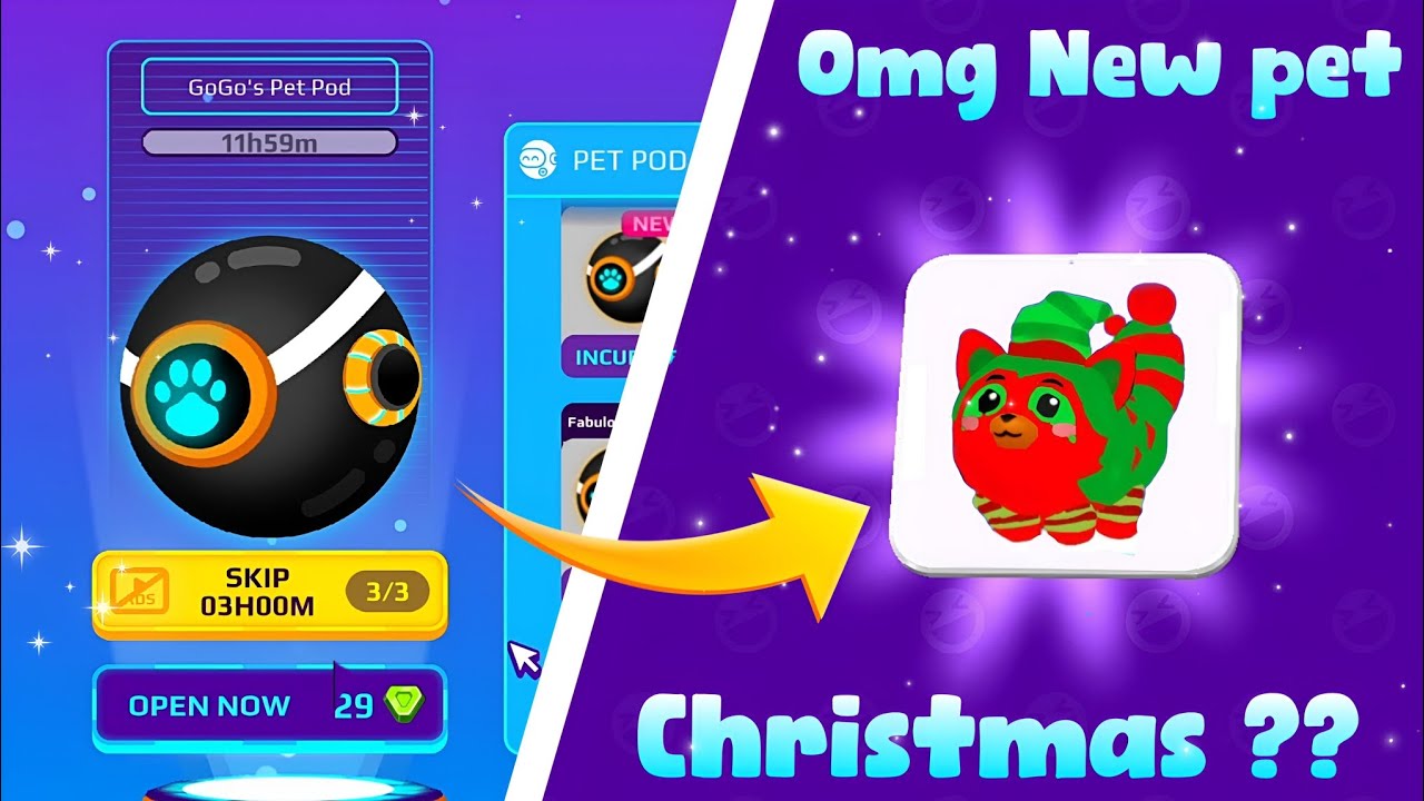 I Got A Legendary Pet In GOGOS Pet pod 😱🤩 Opening 50x GOGOS pet pod