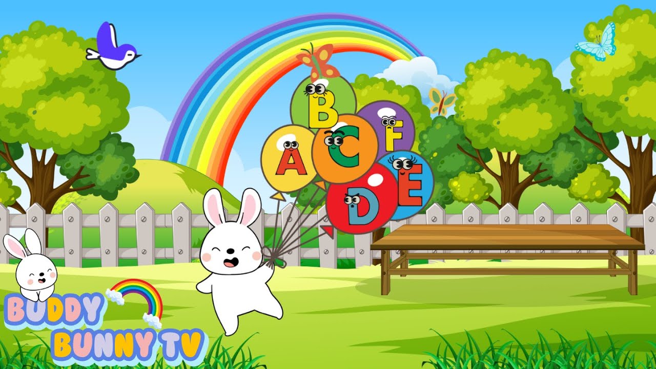 【Kids Learning】EP02 Learn ABC with Buddy Bunny! | Alphabet Song ...