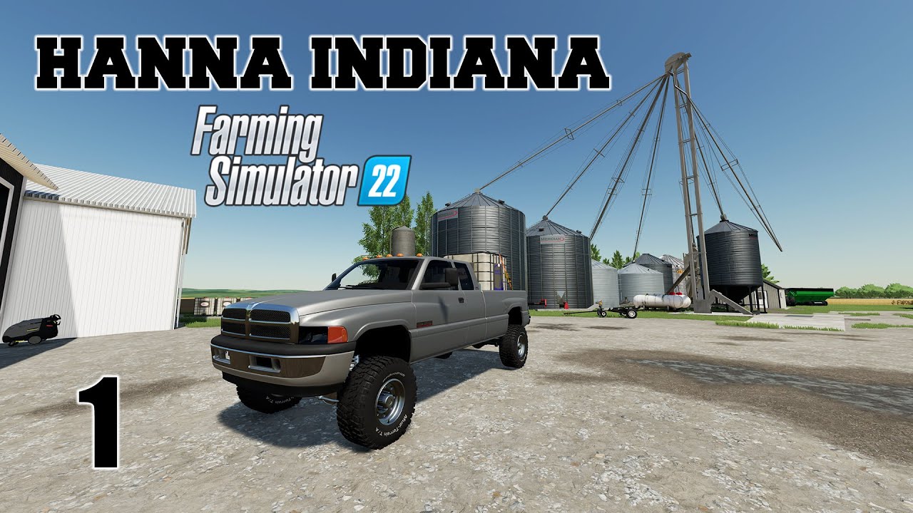 Big Boy Machines on the Farm! Hanna Indiana Series (FS22) YouTube