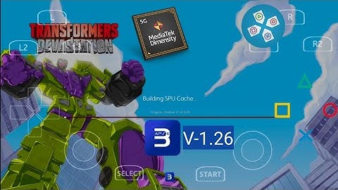 Transformers devastation (PS3) aps3e (v1.26) Emulator android gameplay mali device |(MTK 7200) |#ps3