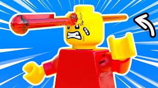Testing Lego Blasters Against Minifigures