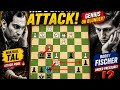 “Mikhail Tal’s Crazy Attack vs Bobby Fischer – Genius or Blunder?!”“