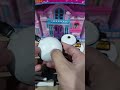 Satisfying with Unboxing &amp; White Miniature Barbie's Set Video | ASMR Kittyyy KITCHENS Set